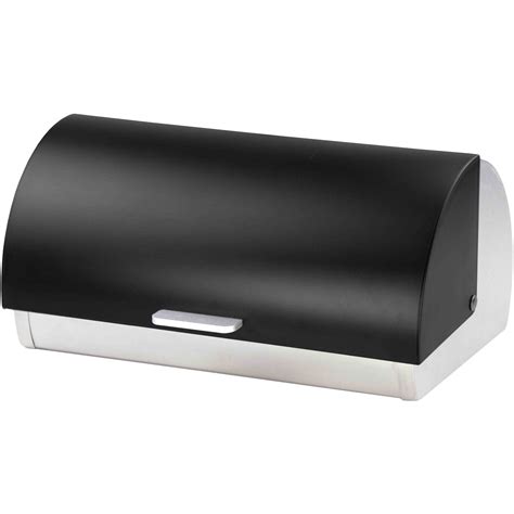 stainless steel bread box walmart|black bread box walmart.